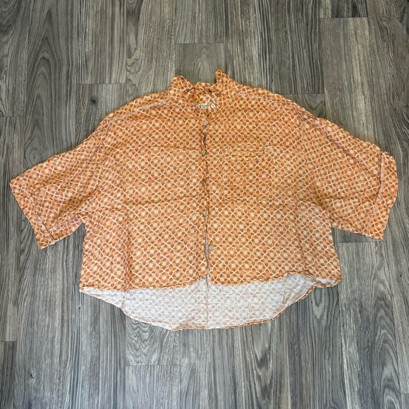 Intimately Free People Celia Printed Blouse - Picture 2 of 4